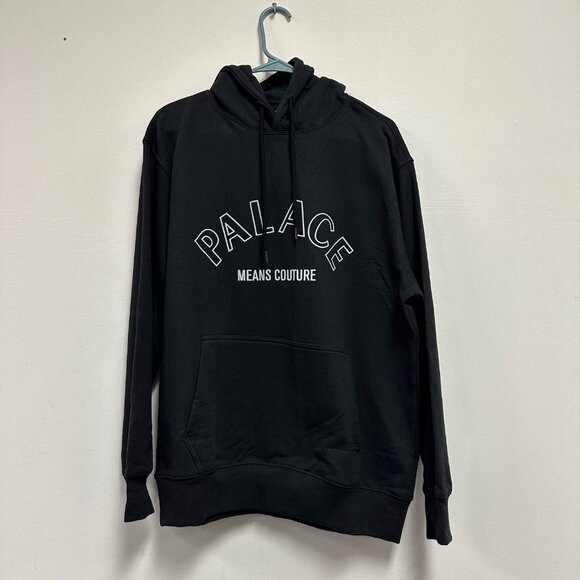 PALACE Other - Palace Couture Logo Hoodie Size Medium - Black (New Without Tags)